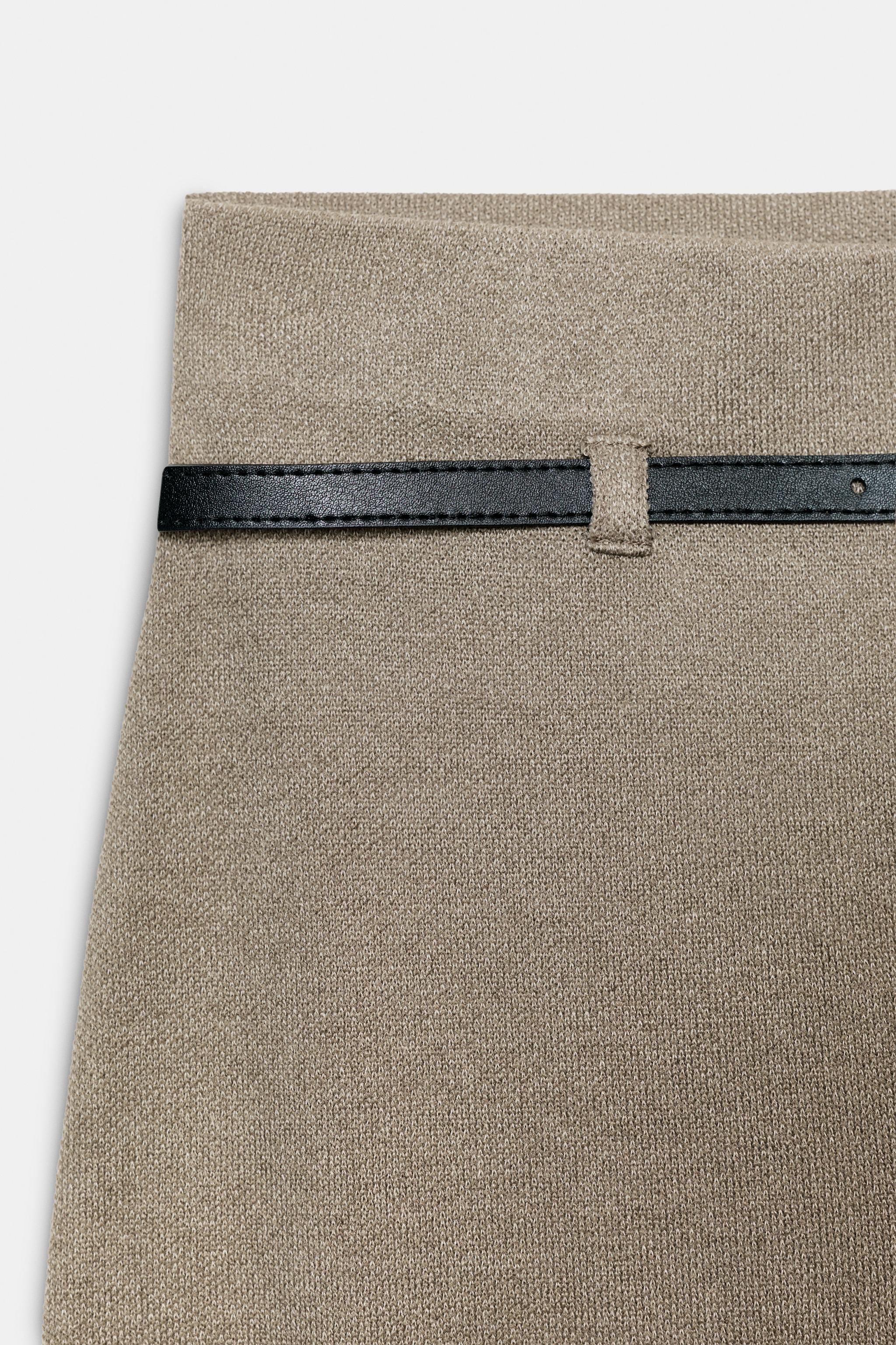PANTALON PALAZZO AVEC CEINTURE